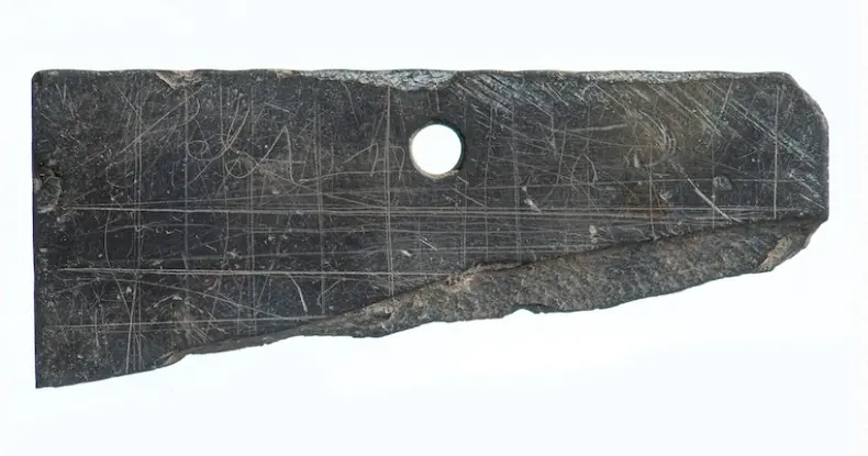 Victorian School Slate Discovered at London Construction Site