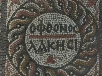 Antalya Mosaic Discovery Reveals ‘Let the Jealous Burst’ Inscription