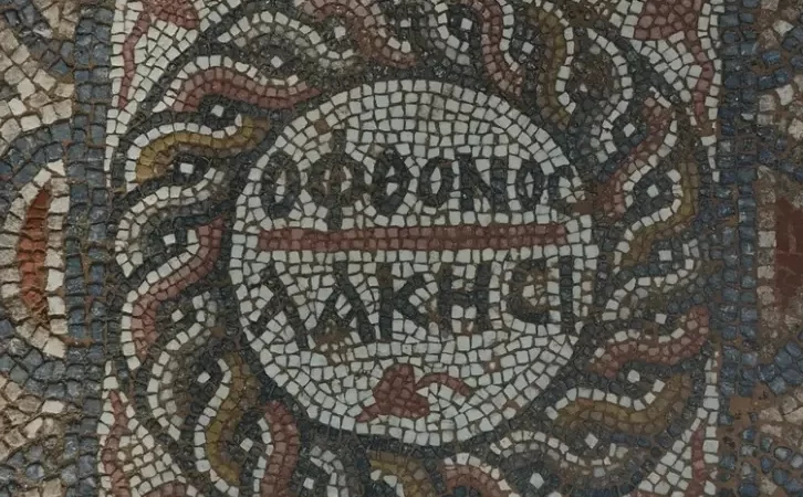 Antalya Mosaic Discovery Reveals ‘Let the Jealous Burst’ Inscription